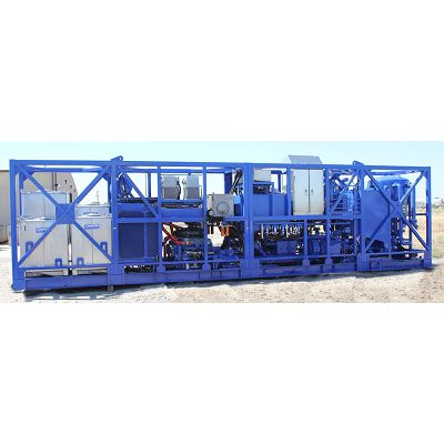 Heavy luag hauj lwm hydraulic fracturing manifold system